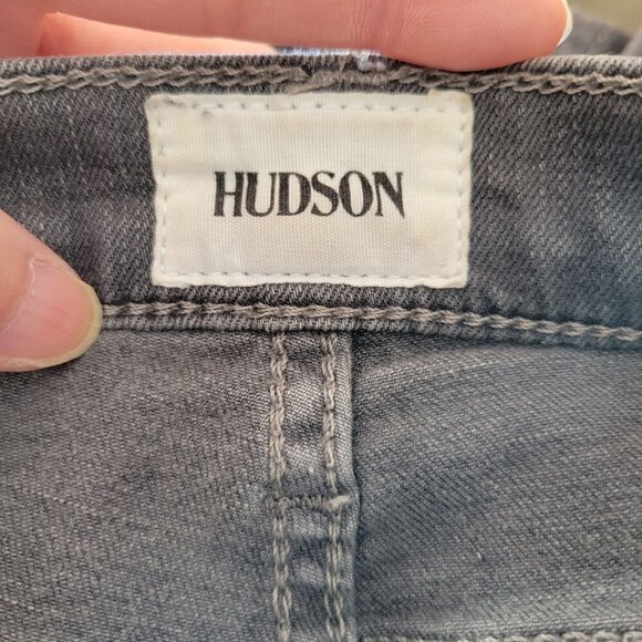 Hudson Gray Krista Super Skinny Stretch Mid Rise Denim Jeans Pants Size 26 - Picture 9 of 13